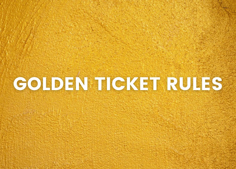 Sticker Collection & Golden Ticket Promotion